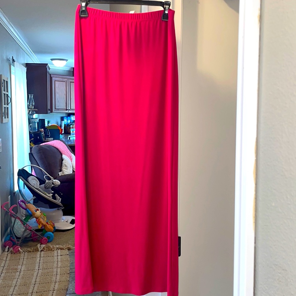 Hot Pink Straight skirt